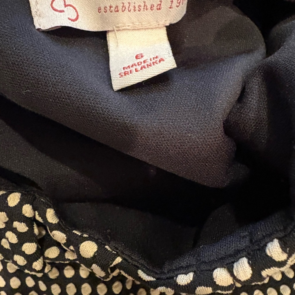 Dressbarn Black and White Peplum Pencil Dress - Picture 6 of 8